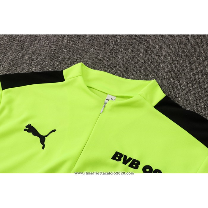Tuta da Track Felpa Borussia Dortmund 2021 2022 Verde